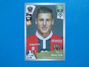 2018 Panini Foot No. 354 Rémi Walter OGC Nice