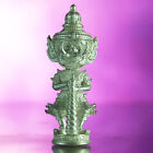 Thai Amulet Thao Wessuwan Giant Kuvera Mini Statue 36mm RealSilver V.Pokpakraksa
