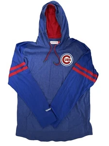 Chicago Cubs Mitchell & Ness Lightweight Hoodie - Men’s 2XL - Picture 1 of 7