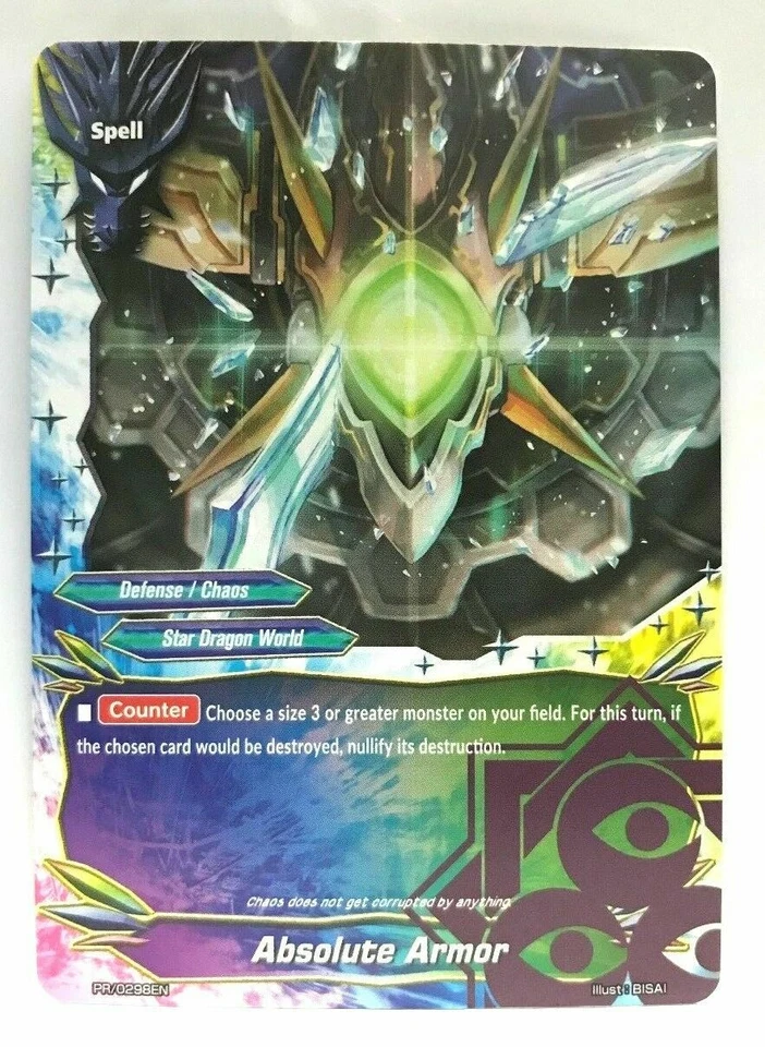 Future Card Buddyfight - Absolute Armor - PR/0298EN Promo - Image 1 of 1