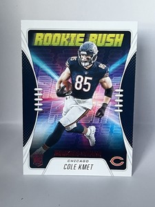 2020  Panini Rookies & Stars #RR-20 Cole Kmet RC Rookie Rush Red Foil   Bears