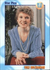 1991 All My Children ABC Soaps Non-Sport Card #E Viki Buchanan 