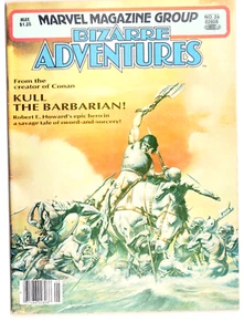 BIZARRE ADVENTURES #26 MARVEL COMICS 1981 VF R E HOWARD KULL JOHN BOLTON CONAN - Picture 1 of 2