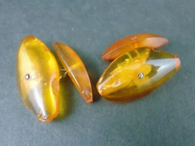 Manschettenknöpfe Bernstein - Bild 1 von 2