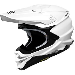 Shoei VFX-EVO Solid Adult Mens Off Road Racing Dirt Bike DOT Motocross Helmets
