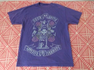 Rock Smith Appetite For Mashups 90s Rock Rap T-Shirt purple Graphic Tee no size - Picture 1 of 9