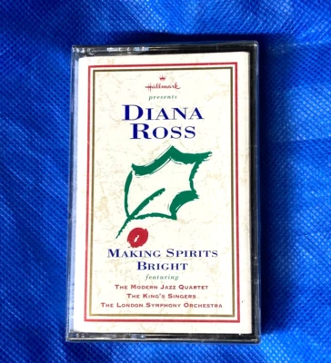 Hallmark 1994: Making Spirits Bright SEALED Christmas Cassette Tape DIANA ROSS - Image 1 of 3