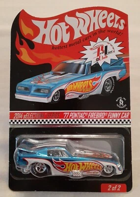 风火轮 RLC 2014 Selections '77 Pontiac Firebird Funny Car #889/3840 — 第 1/4 张图片