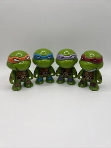Kidrobot TMNT Ooze Set of 4 Regular Teenage Mutant Ninja Turtles - Picture 1 of 7