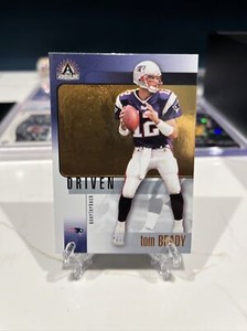 Tom Brady 2002 Pacific Adrenaline Driven #18 Patriots INVEST GOAT HOF MVP TB12