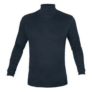 Herren Rollkragenpullover LIABEL Baumwolle Interlock 4 Farben - Bild 1 von 5