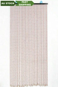 Wooden Door Curtain Blinds Handmade Fly Screen Wooden Beads Room Divider...