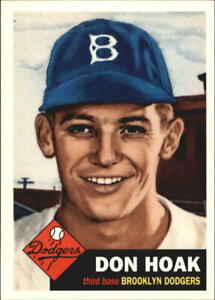 1995 Topps Archives Brooklyn Dodgers Baseball Card #50 Don Hoak
