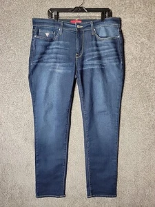 Guess Brit Rocker schmale konische Herrenjeans 36x32 blau - Bild 1 von 13