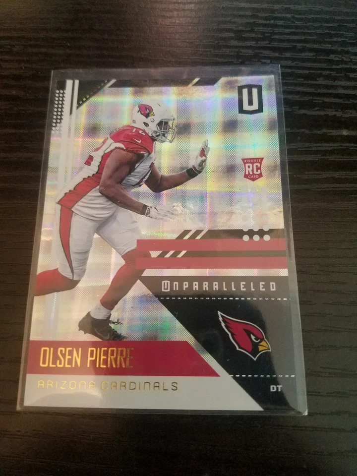 2018 Panini Unparalleled Superplaid #5 Olsen Pierre /150 RC - Image 1 of 1