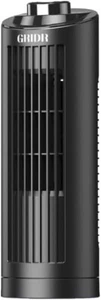 Bladeless Table Tower Fan with 3 Speed Settings, 80° Wide-Angle Oscillation - Picture 1 of 1
