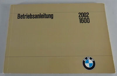 Manuale BMW 2002 / 1600 Edizione 02/1968 Foto 1 de 4