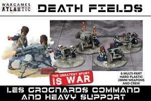 Wargames Atlantic 'Death Fields Les Grognards Command and Support' 28mm Soldiers - Picture 1 of 6
