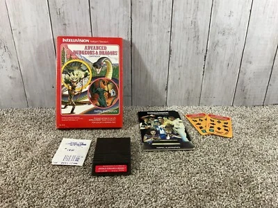 Advanced Dungeons & Dragons Intellivision Game Cartridge Complete In Box - Image 1 of 4
