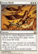 Storm Herd ~ Heavily Played Guildpact MTG Magic UltimateMTG White Card