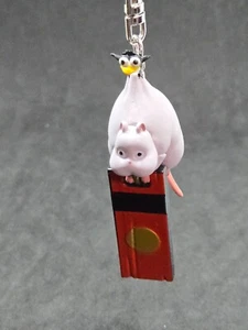 Studio Ghibli Museum Exclusive Japanese Keychain Spirited Away Haedori Boh Mouse - Picture 1 of 7