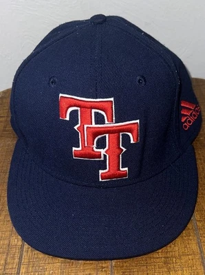 Gorra de béisbol ajustada con logotipo TT multi L/XL bordada orificios ventilados deportes patrióticos Foto 1 de 4