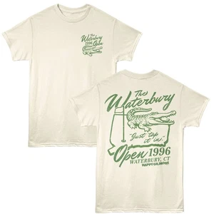 Happy Gilmore The Waterbury Open 1996 Waterbury CT Just Tap It In Men's T Shirt - Picture 1 of 10