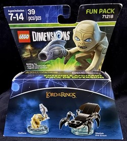 LEGO 71218 Lord of the Rings Dimensions Fun Pack (Gollum & Shelab the Great) New