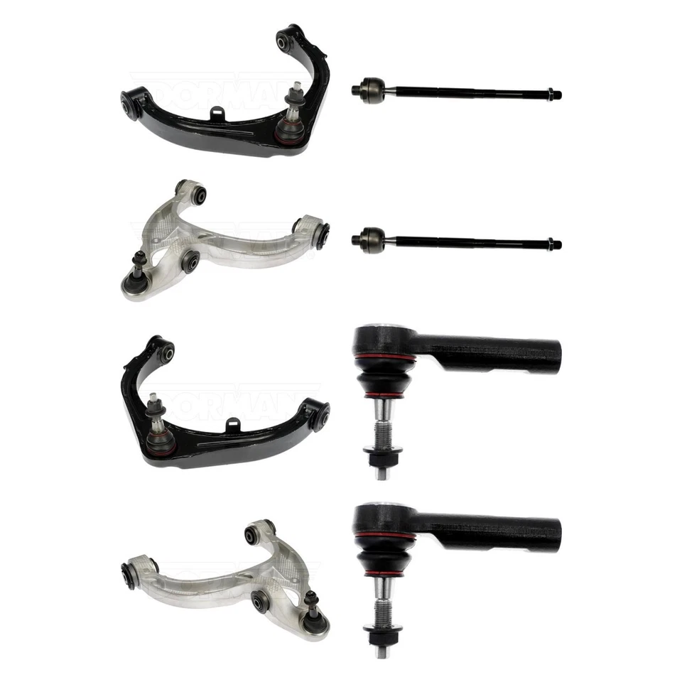 For Ram 1500 19-23 Control Arm with Ball Joint and Tie Rod End Kit Solutions - Image 1 of 1