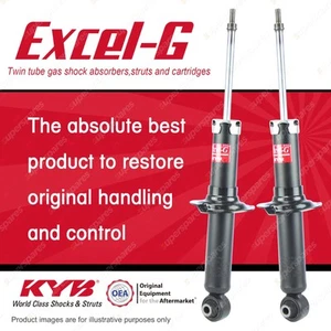 2x Rear KYB Excel-G Shocks for Subaru Forester SH S12 EJ253 4 Door Wagon 08-09 - Picture 1 of 7