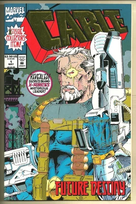 Cable Blood #1 NM- (1993) signed and numbered by Art Thibert. Comes with COA - Image 1 of 3