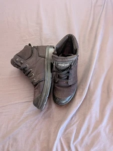 SKECHERS WORK Sz 8.5 Women's Rotund - Darragh ST Steel Toe Boot Black - 108055 - Picture 1 of 8