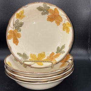 Franziskaner Oktober Gemüse Servierschale Vintage 8 3/4" 1977 - 1984 Steingut - Bild 1 von 15