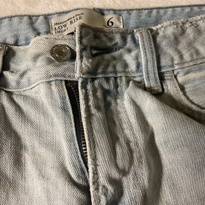 blue jeans shorts Abercrombie and fitch 6/28  - Image 1 of 4