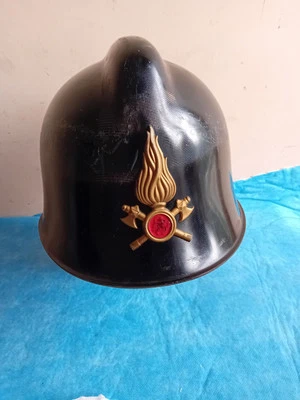 Casco Elmetto Pompieri MISPA (TO) vintage 1972 - Immagine 1 di 4