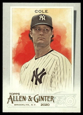 2020 Topps Allen & Ginter #238 Gerrit Cole - Image 1 of 2