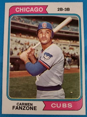 1974 Topps - Carmen Fanzone #484 - Image 1 of 2
