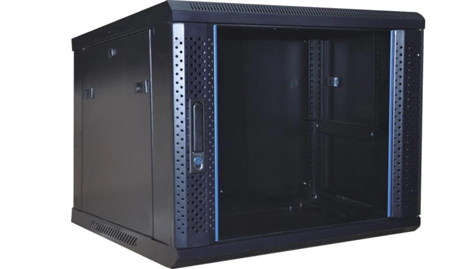GT Networks Wall-mounted RACK cabinet 19 inches 9U 600mm black for self-a /T2UK - Image 1 of 1