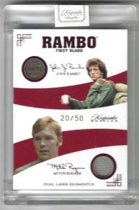 2024 Keepsake Edition Rambo Mitch Rogers #152 Prop Film-Used Relic Patch /50 - Picture 1 of 2