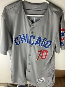 Mens MLB Chicago Cubs Authentic On Field Flex Base Jersey - Home White - Picture 1 of 5