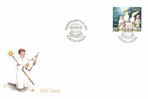 Aland St. Lucia Day Aland Finland FDC 2003 - Picture 1 of 1