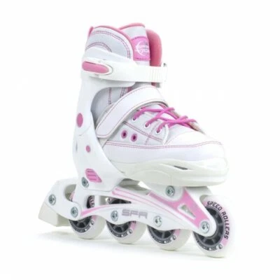 SFR Camden II White/Pink Kids Inline Skate Jnr12 - 2. - Image 1 of 2