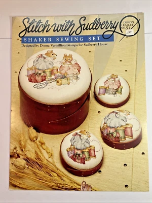 Stitch with Sudberry Design Leaflet 51 “Shaker Sewing Set” by Donna V. Giampa - Image 1 of 4