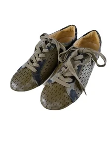 G.I.L.I.$81 Lace-up Perforated Sneaker Adalie Willow - Size 9 M - Bild 1 von 12