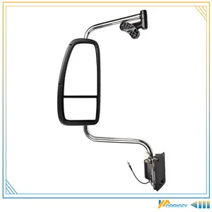 For 1997-2010 International 9200 9400I 9900I Left Side Chrome Mirror Complete - Picture 1 of 7