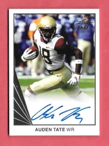 Auden Tate Leaf Ultimate Draft Rookie Auto 2018 - Cincinnati Bengals - Imagen 1 de 1