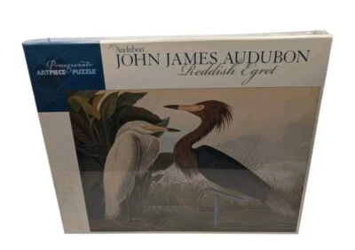 John James Audubon Reddish Egret 1000 Piece Puzzle Brand New Rare Free Post  - Image 1 of 4