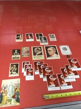 BIG Lot: 23 Pope Pius XII Vintage Catholic Prayer Cards + Medal EUGENIO PACELLI