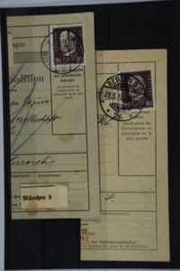 B2 DR (1924-1932) 422 EF Paketkarte (2 Stück) - Picture 1 of 1