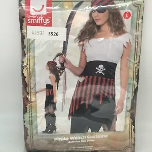 Smiffys Womens Pirate Wench Halloween Constume Complete Outfit Size Large - Picture 1 of 4
